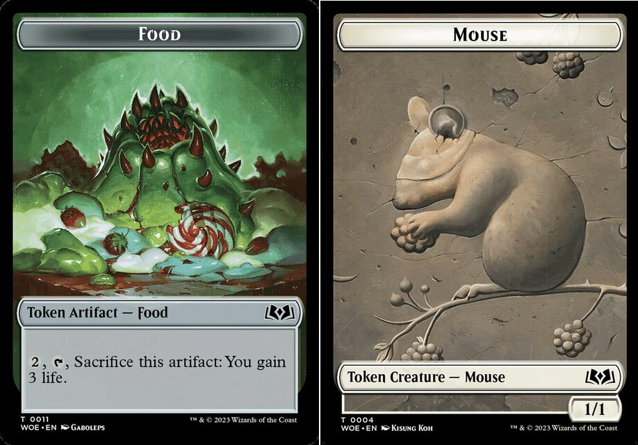 Food Token (011) // Mouse Token - Foil